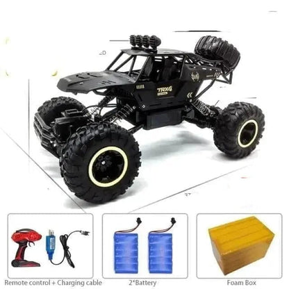 RC Car with LED Lights 1:12 / 1:16 4WD With Led Lights 2.4G Buggy Off-Road Sportsman Specialty Products Fast RC Cars