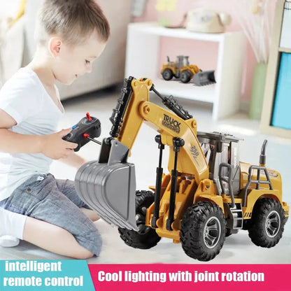 Excavator Bulldozer Roller Radio Control Engineering Vehicle Sportsman Specialty Products Construction