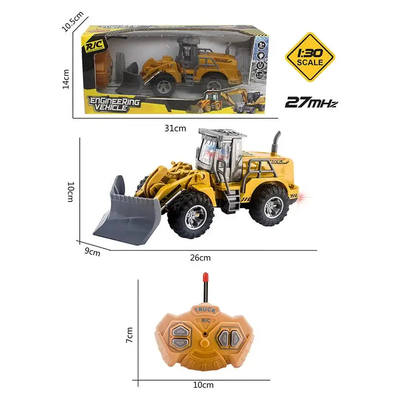 Excavator Bulldozer Roller Radio Control Engineering Vehicle Sportsman Specialty Products Construction