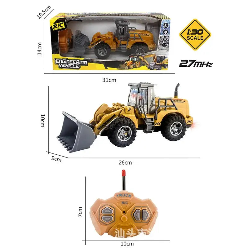 Excavator Bulldozer Roller Radio Control Engineering Vehicle Sportsman Specialty Products Construction