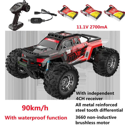 RC Racing Truck 90KM/H 4WD Brushless Off-Road Sportsman Specialty Products Fast RC Cars