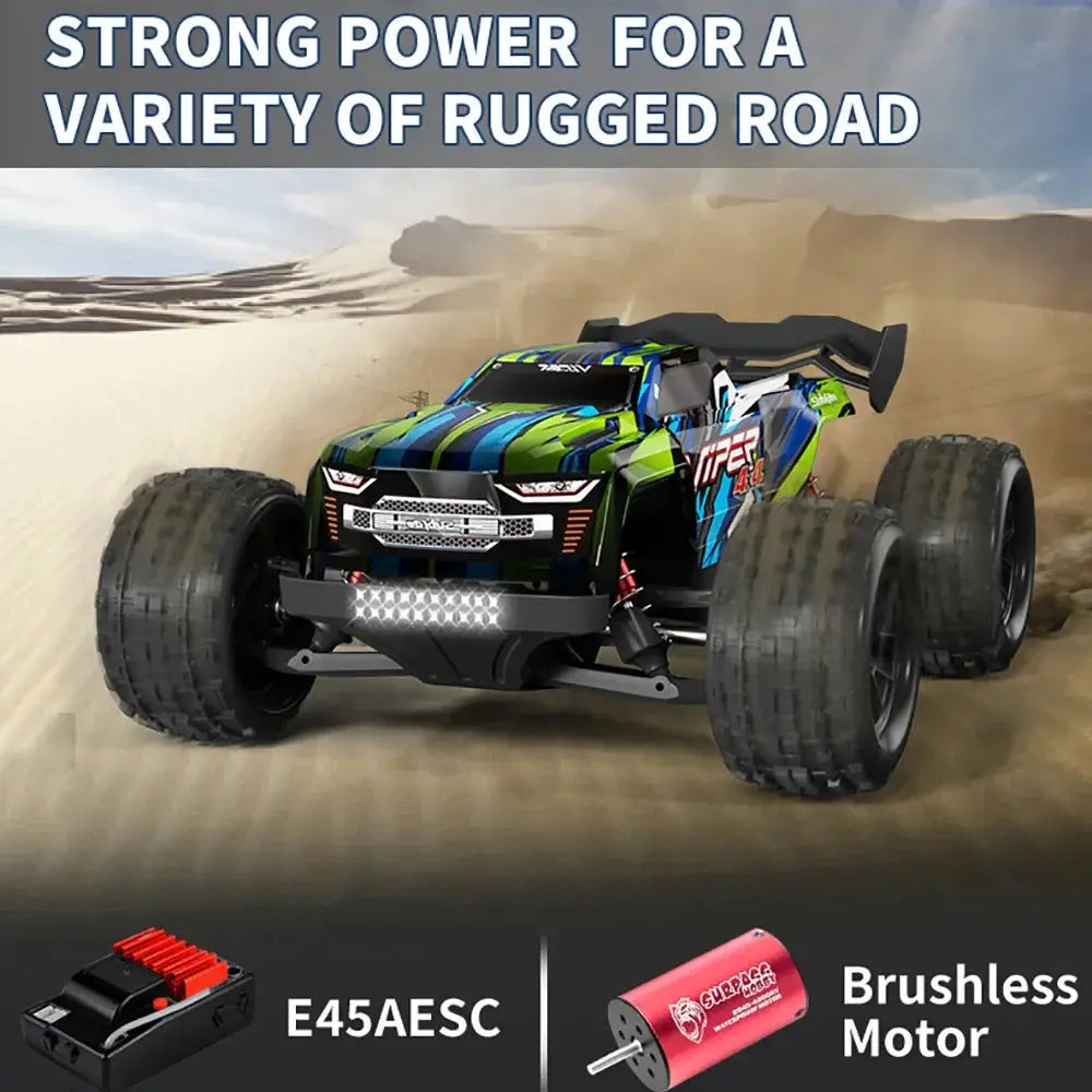 70KM/H 4WD RC Car With LED Remote Control Cars High Speed Drift Monster Truck Sportsman Specialty Products Fast RC Cars