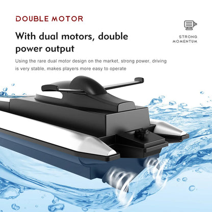 RC High Speed Racing Boat Waterproof Rechargeable