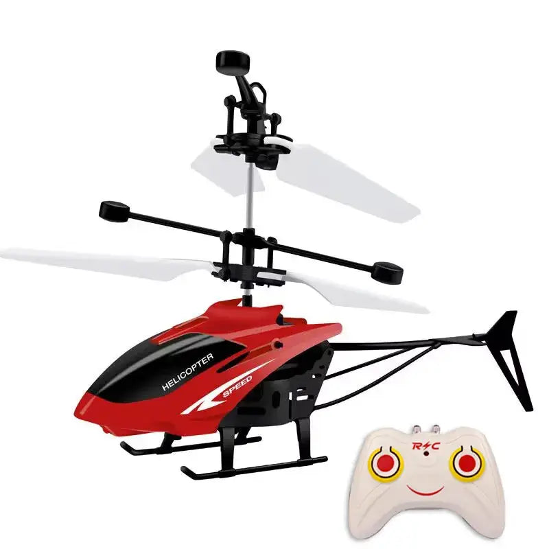 Helicopter Flying Mini Interaction Airplane  Gesture Sensing Children Flashing Light Aircraft Kids Toy Sportsman Specialty Products Drone