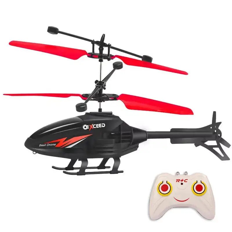 Helicopter Flying Mini Interaction Airplane  Gesture Sensing Children Flashing Light Aircraft Kids Toy Sportsman Specialty Products Drone