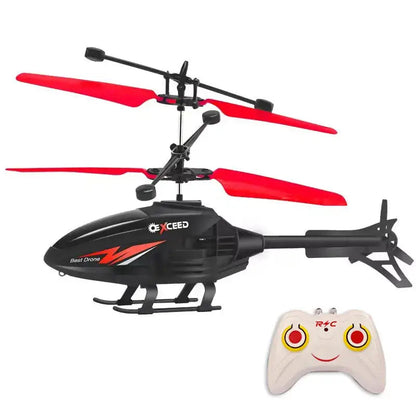 Helicopter Flying Mini Interaction Airplane  Gesture Sensing Children Flashing Light Aircraft Kids Toy Sportsman Specialty Products Drone