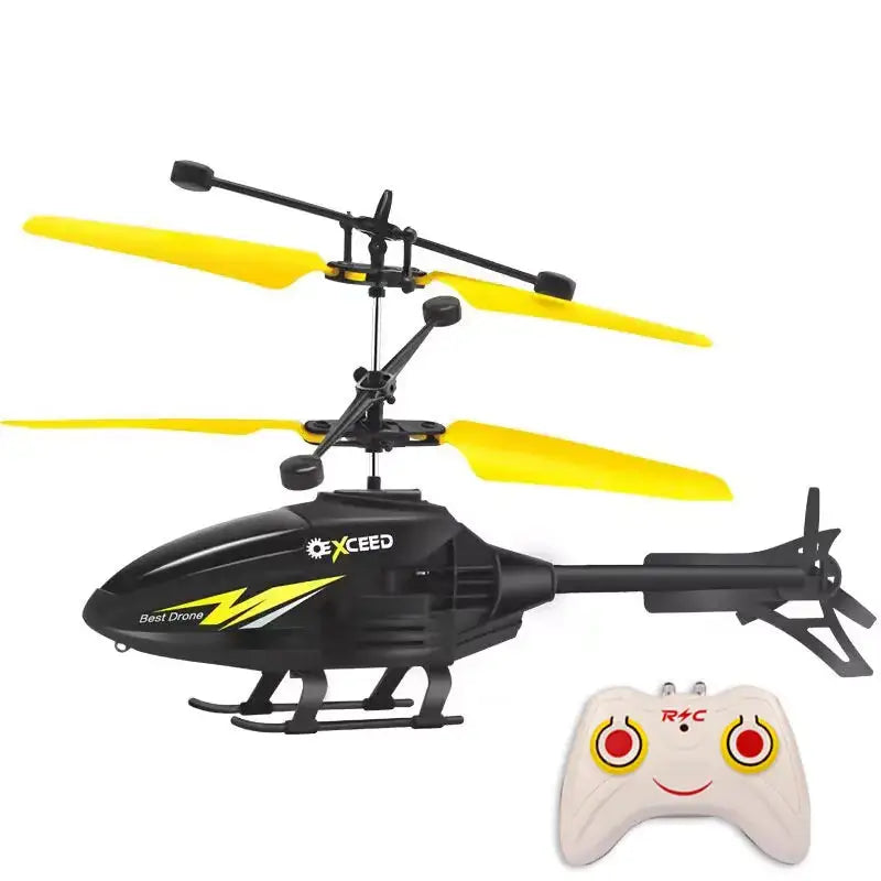 Helicopter Flying Mini Interaction Airplane  Gesture Sensing Children Flashing Light Aircraft Kids Toy Sportsman Specialty Products Drone