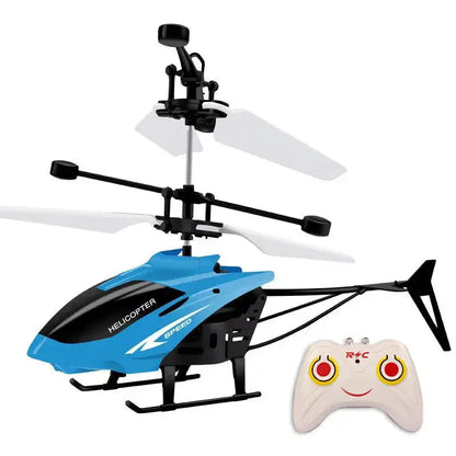 Helicopter Flying Mini Interaction Airplane  Gesture Sensing Children Flashing Light Aircraft Kids Toy Sportsman Specialty Products Drone