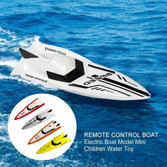 RC Boat 2.4G Full Frequency High Speed Shark Boat Sportsman Specialty Products RC boat