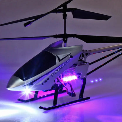 RC Helicopter With Remote Control Extra Durable Big Sportsman Specialty Products Drone