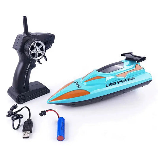 RC Speed Boat Waterproof Dual Motor RC Speedboat Sportsman Specialty Products RC boat