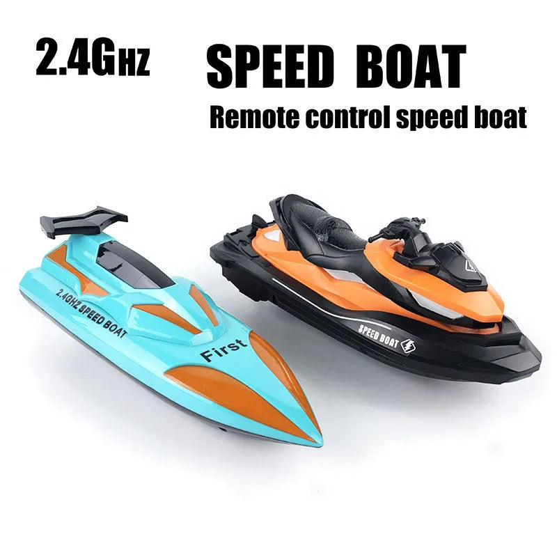 RC Speed Boat Waterproof Dual Motor RC Speedboat Sportsman Specialty Products RC boat
