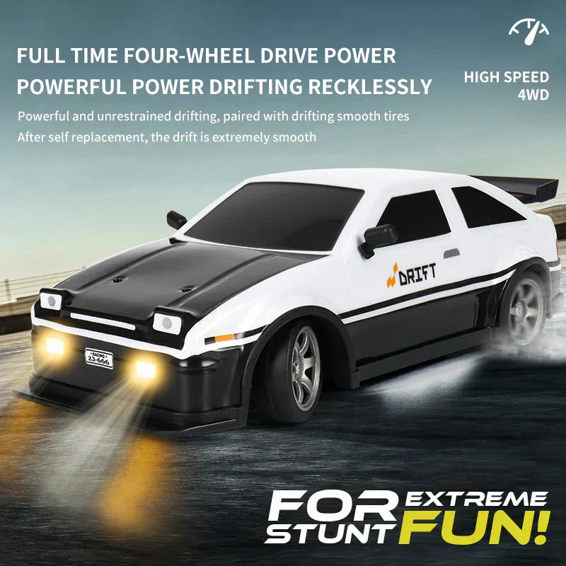 1/16 remote control car AE86 4x4 high-speed remote control drift car