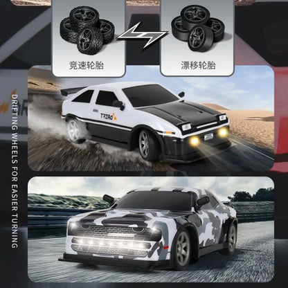 1/16 remote control car AE86 4x4 high-speed remote control drift car