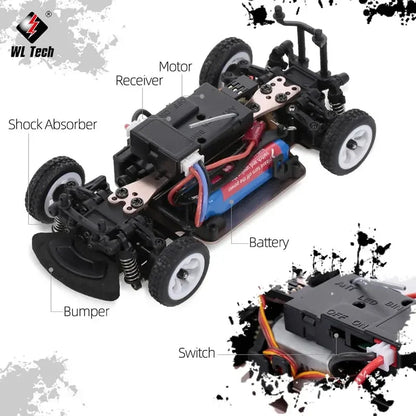 K969 1:28 4WD 2.4G Mini RC Racing Car High Speed Off-Road