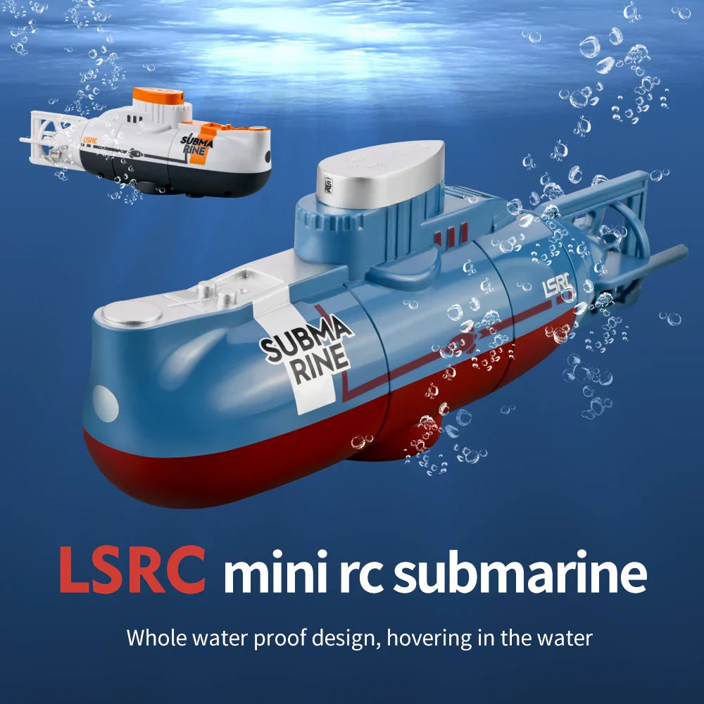 Mini RC Submarine 0.1m/s Speed Remote Control Boat