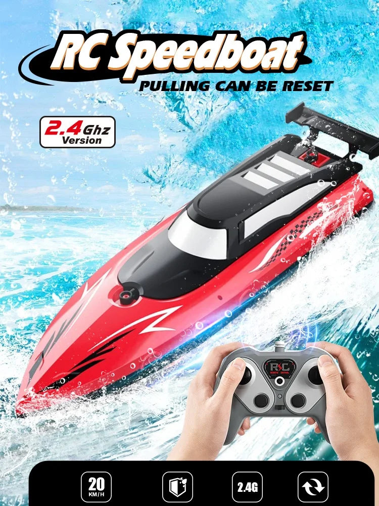 Remote Control Boat Electric Toy Charging 2.4G Remote Control Boat