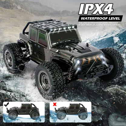 4WD 1:16 80KM/H Super Brushless 50KM/H Brushed RC Car 4x4 Off Road Remote Control High Speed Drift Racing Truck Toy Kids Adults