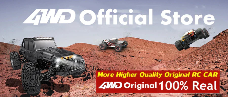 4WD 1:16 80KM/H Super Brushless 50KM/H Brushed RC Car 4x4 Off Road Remote Control High Speed Drift Racing Truck Toy Kids Adults