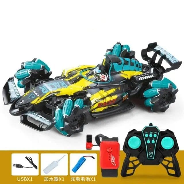 Sportsman Specialty Products Fast RC Cars 2 remote control-3 Transformation Robots Sports Deformation  Cars water bomb tank battle